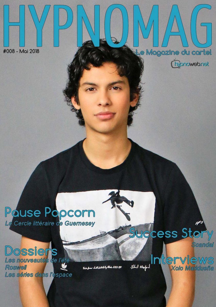 Our favorite cover guy <a href="/Xolo_Mariduena/">Xolo Mariduena</a> in the latest issue of <a href="/HypnoMag/">HypnoMag</a> out now 🙌🏻