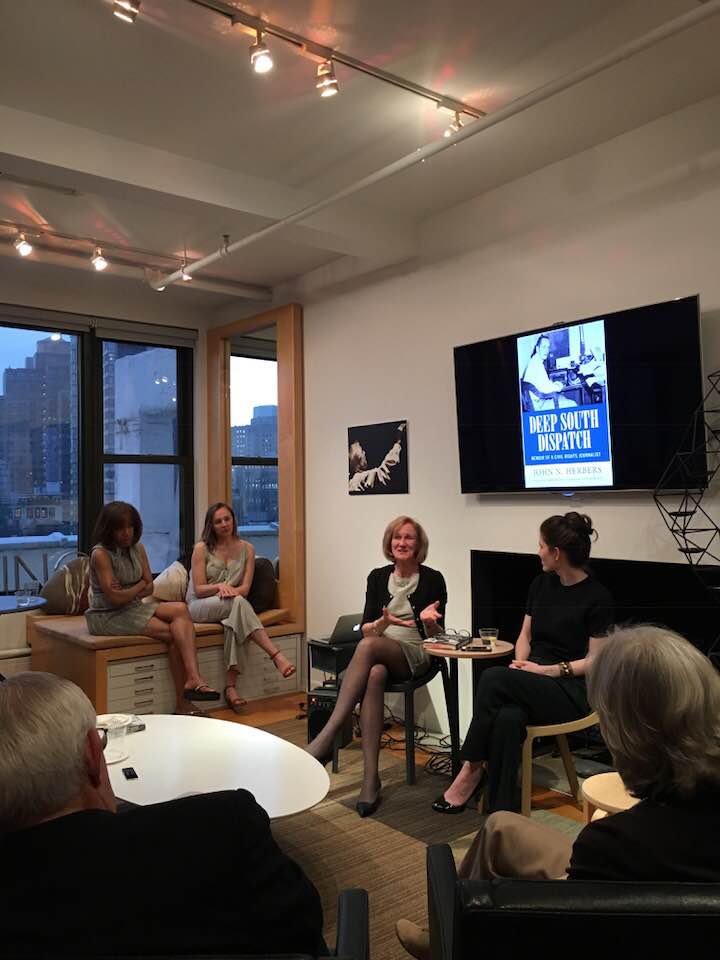 farrisa's tweet photo. Thanks to New York and HMA2 Studio for a wonderful Deep South Dispatch @dpsouthdispatch book event. #dpsouthdispatch #civilrights #civilrightsmovement #journalism #NYTimes https://t.co/i5gPAPKp41