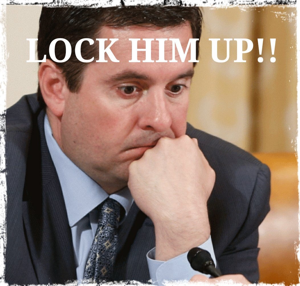 RealMuckmaker's tweet photo. Mueller has set his aim at Devin Nunes and the House Intelligence committee. Aides around the hill have been warned to stay clear of him as he is radio-active, being investigated by Mueller/FBI and the DOJ. Nunes made a decision a while a go to chance his life covering for thump https://t.co/Oy6l4fs22r
