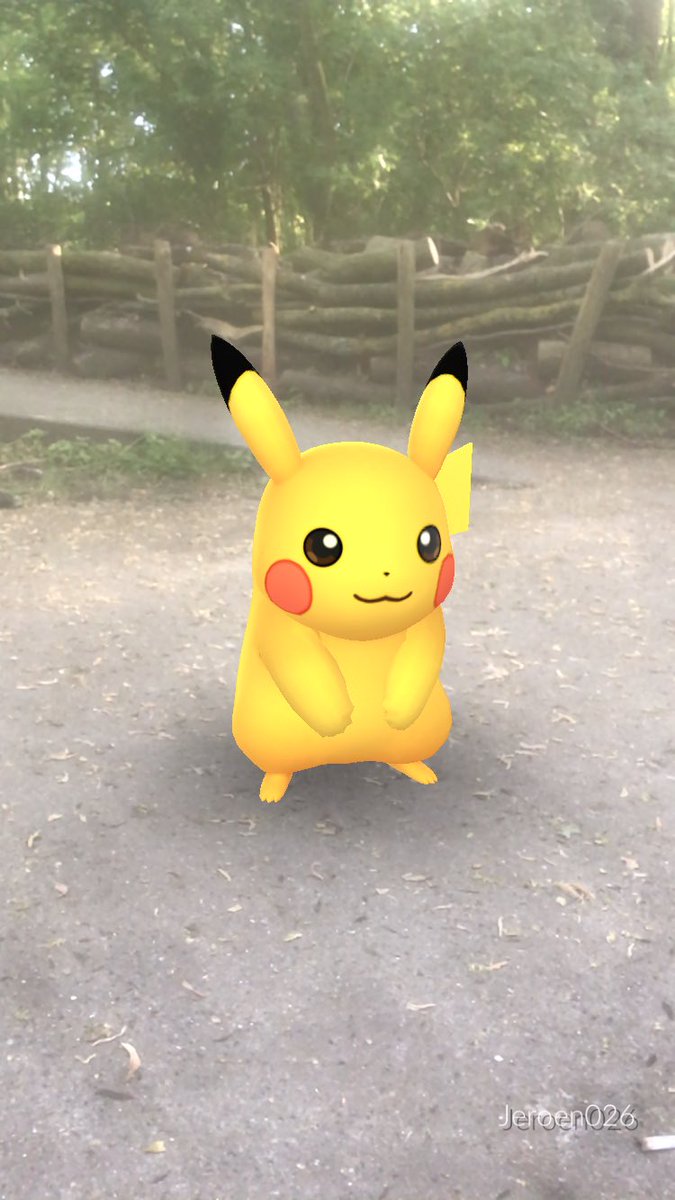 Jeroen026PoGo's tweet image. Today I went to a Pikachu nest and I finally managed to understand how AR+ works haha this is fun 😏👌

#PokemonGO #armode #pikachu
