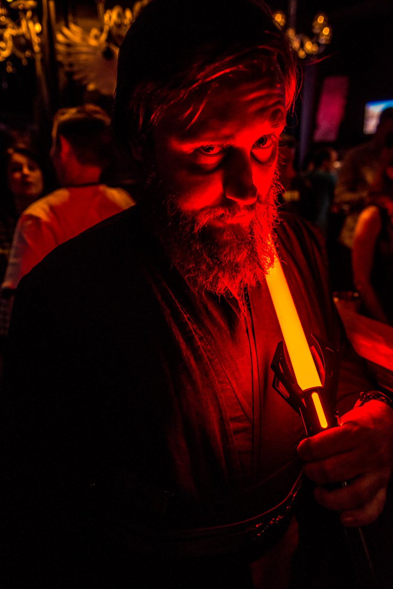 FandomBarLV's tweet photo. Wonderful 'May The Fourth' party with Wonderful Fans to share this special 'Galactic Day of The Force' together! (5-04-2018) Photo @mbkeene #MFBLV #Fandom #Cosplay #DTLV #LasVegas #StarWars #GalacticDayOfTheForce #MayTheForceBeWithYou #MayTheForce #MayTheFourth https://t.co/mAtXyHGoRj