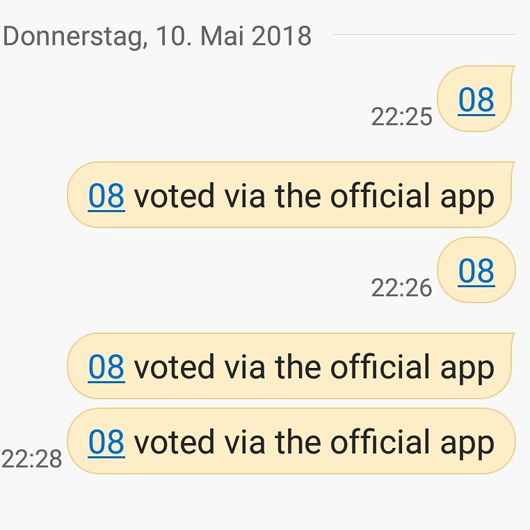 iris_waylie's tweet photo. When you do nothing but vote for Waylon 🤣 @waylonline #teamwaylon https://t.co/zxWpMqVxYs