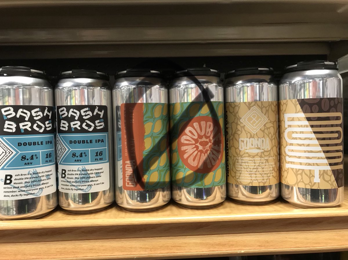 We are sold out of <a href="/goondabeer/">GoondaBeersmiths</a> #doublemumble Perhaps if you followed us on <a href="/untappd/">Untappd</a> you would have scored a 4 pack of this magnificent liquid. FOLLOW US NOW!!!!