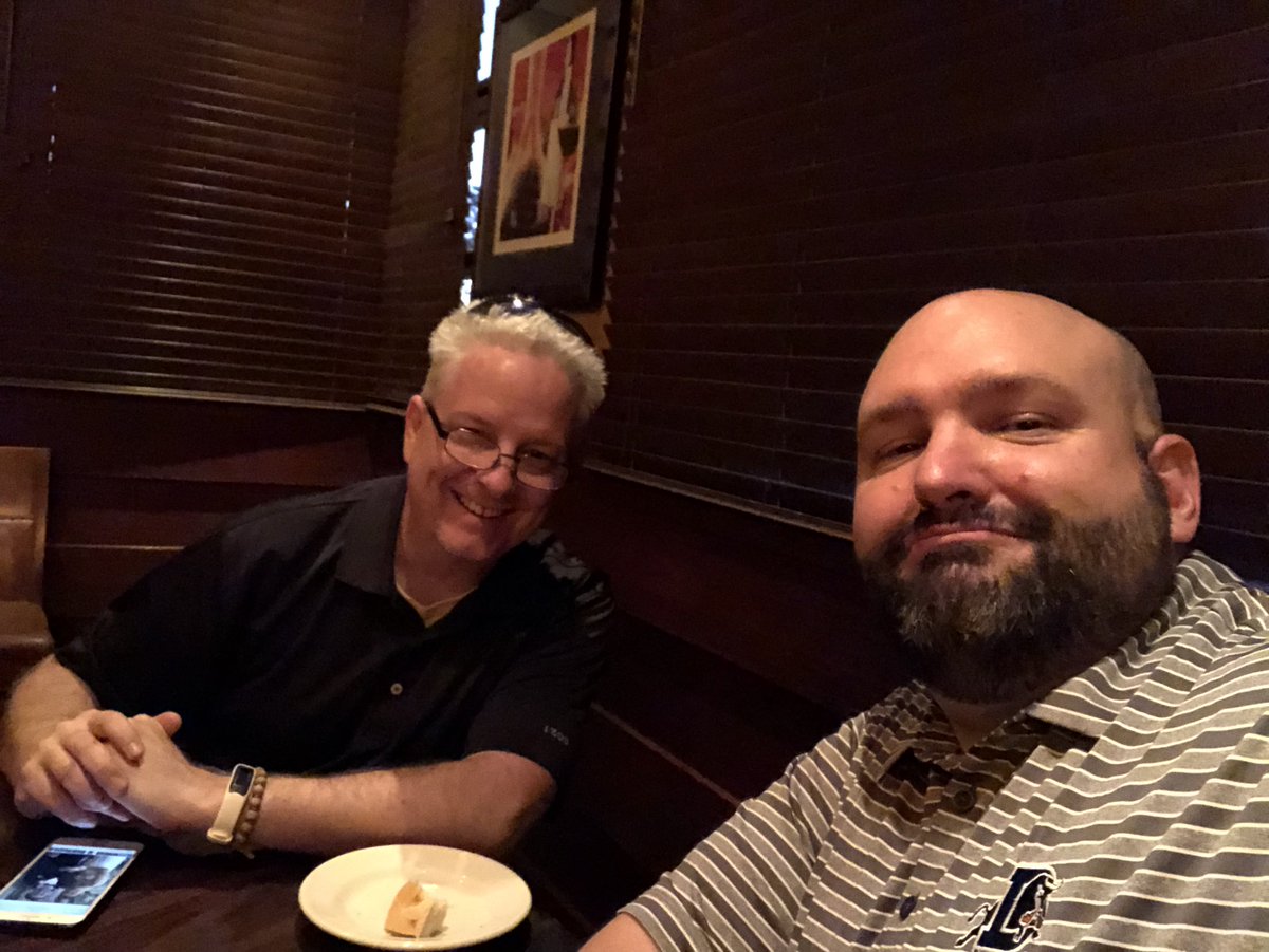 kriskovacs's tweet photo. So it’s official, I’ve seen Mike Ferris more in the last year than @buddyleeccnv - just saying. https://t.co/oJvhJKcEud