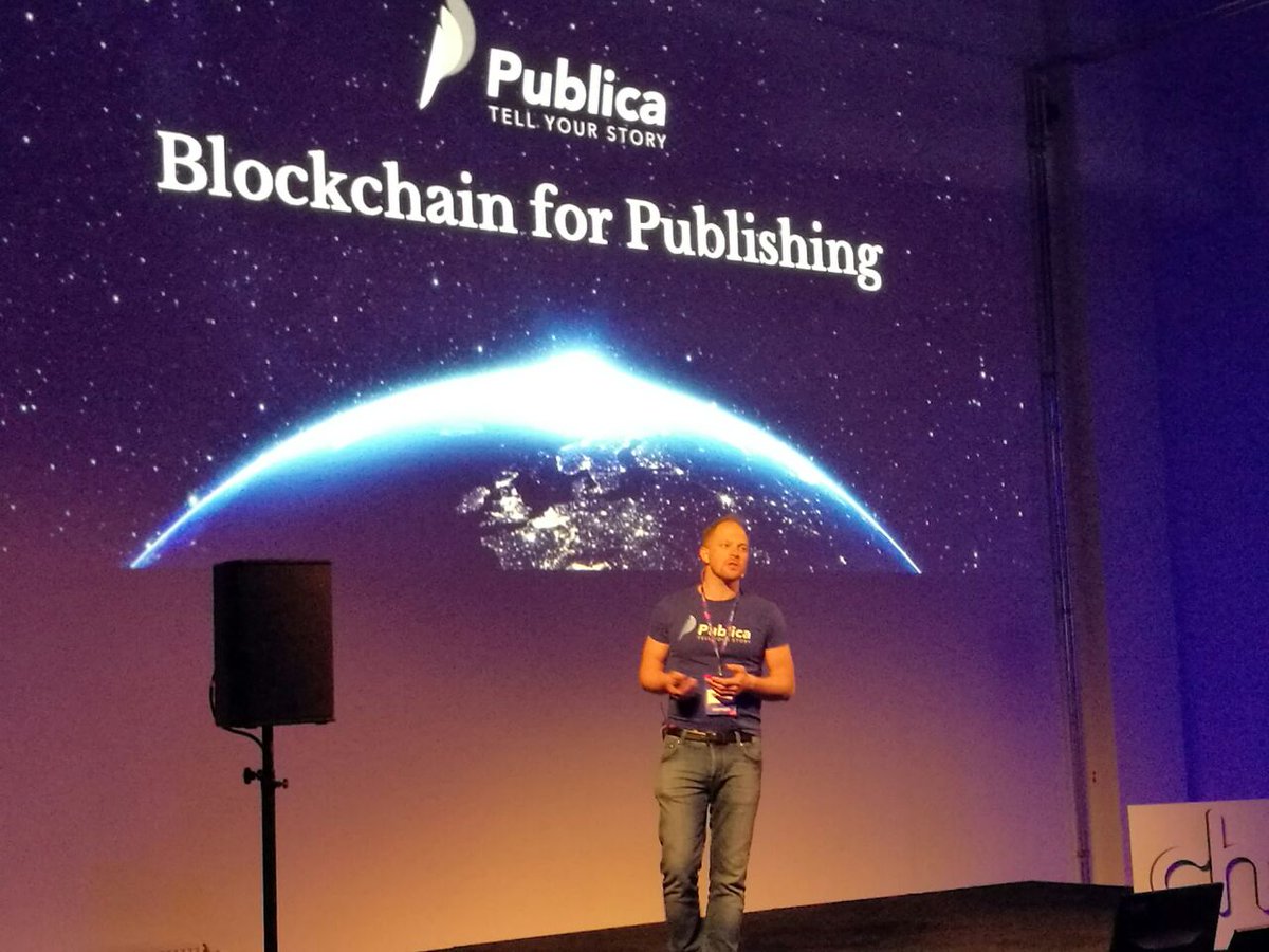 Publica's tweet photo. Our inspiring COO - Antons Sapriko - on the business stage at the Chainges conference! 😎

If you weren't there the hear him in person - don't worry, a video from the conference is coming soon! 🌟

#Chainges #Amsterdam https://t.co/YHwp2YO7fR