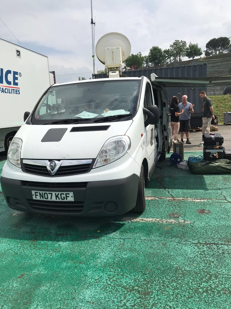 StreamingTank's tweet photo. OB1 all set up and ready for some @WorldSBK action this weekend in Italy with @Eurosport_UK #streamingtanklive #streamingtank #livestreaming #liveu #digitalbroadcasting #digitalbroadcaster #liveevents #livebroadcasting #eventprofs #streamingtankontour #OB #OB1 🇮🇹 🇮🇹 🏍🏍🏍🏍 https://t.co/ogMjcqalF8