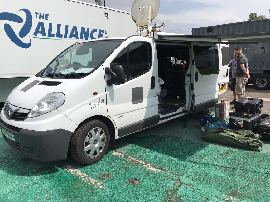 StreamingTank's tweet photo. OB1 all set up and ready for some @WorldSBK action this weekend in Italy with @Eurosport_UK #streamingtanklive #streamingtank #livestreaming #liveu #digitalbroadcasting #digitalbroadcaster #liveevents #livebroadcasting #eventprofs #streamingtankontour #OB #OB1 🇮🇹 🇮🇹 🏍🏍🏍🏍 https://t.co/ogMjcqalF8