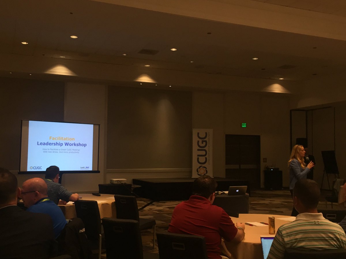 MCUGC's tweet photo. Kicking off with the #myCUGC Leadership workshop with @CraigaStones, @mucas31 &amp; @stealthpuppy #Melbourne #CitrixSynergy https://t.co/DZt6BVa8wF