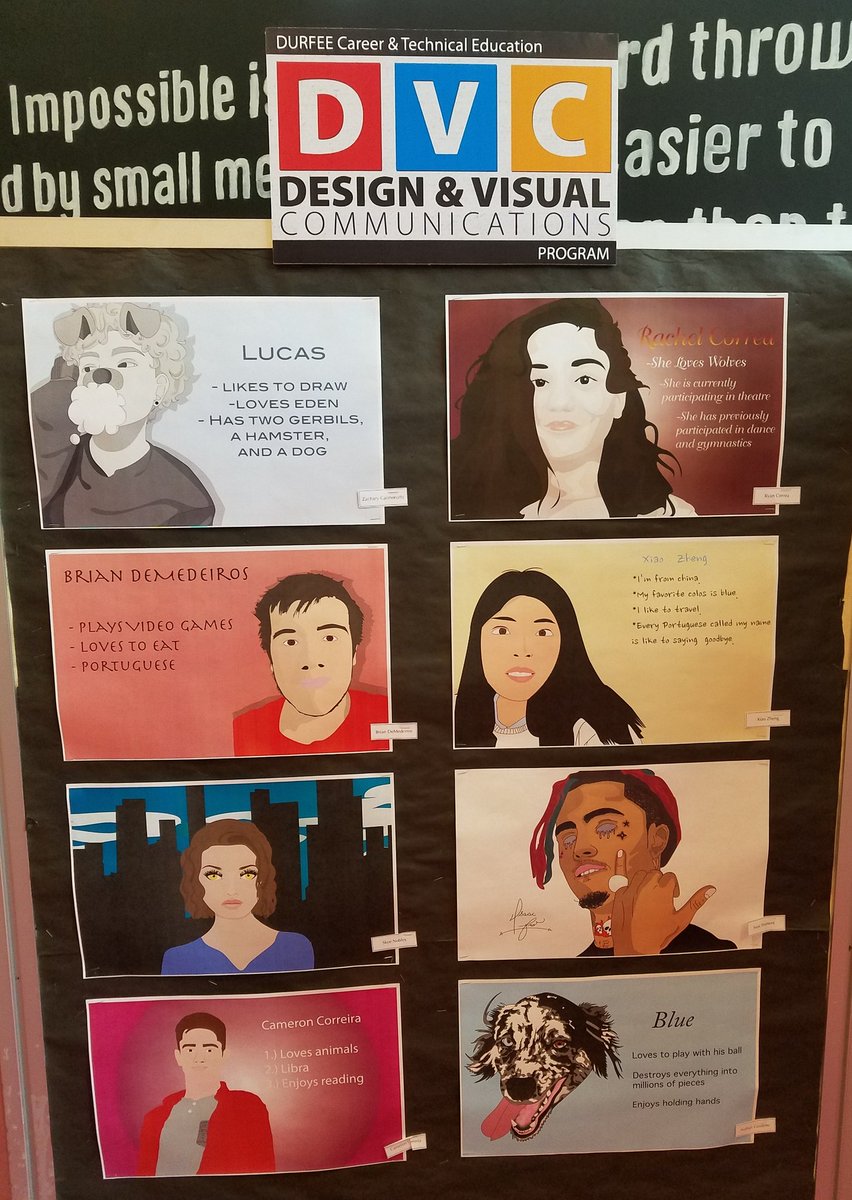durfee_design's tweet photo. Happening NOW! Durfee Festival of the Arts show, 4:30-6pm! Amazing work from all of Durfee's talented artists and the CTE Design students have work featured as well! @Durfee_CTE #DurfeePride #DurfeeVisualDesign https://t.co/R2MoC7J7p8