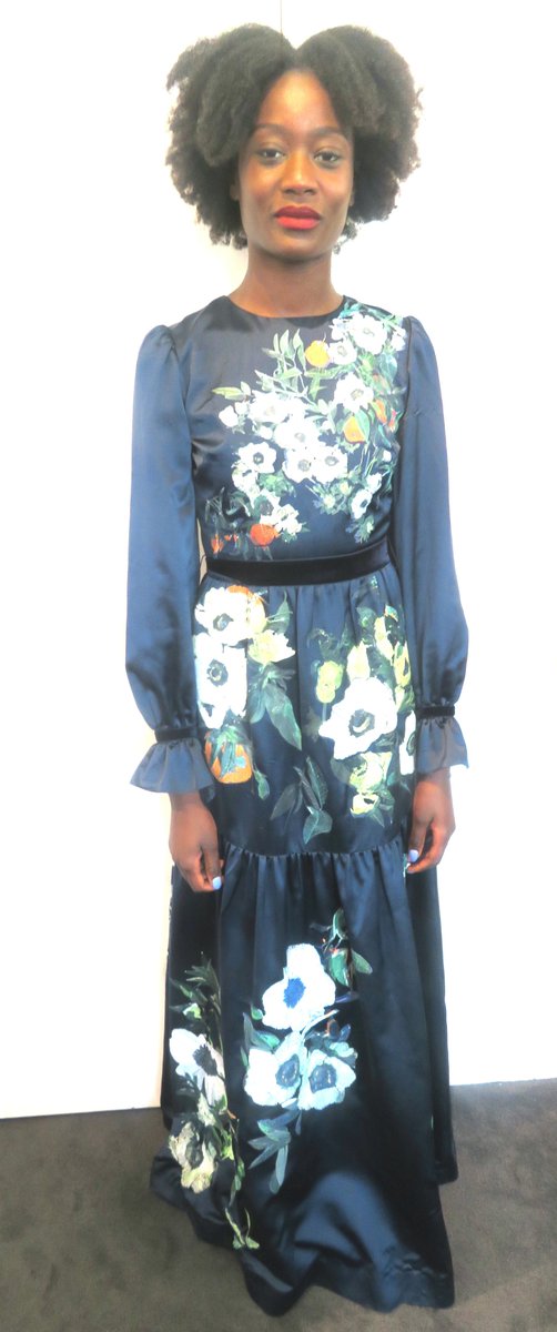 stephenmahoneym's tweet photo. My picture Mariam Diarra Assitant Manager, rocking up fashion designer Alice Archer dress at Alice AW18 press breakfast in The Place boutique, Brook Street, London W1 4HS that Mariam works for #mariamdirra #rockingup #alicearcher #embroidered #dress #alice #AW18 #theplacelondon https://t.co/Pf243PG0Hz