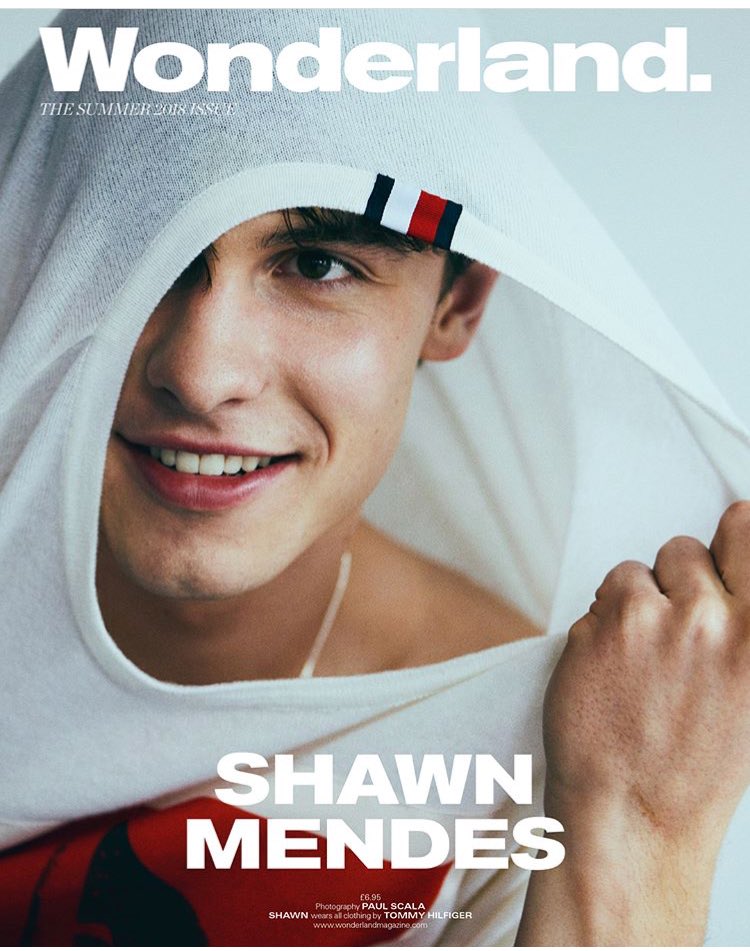 His smile is unique 😀 <a href="/ShawnMendes/">Shawn Mendes</a> for <a href="/wonderlandmag/">Wonderland</a> = perfect cover ever! #ShawnMendes