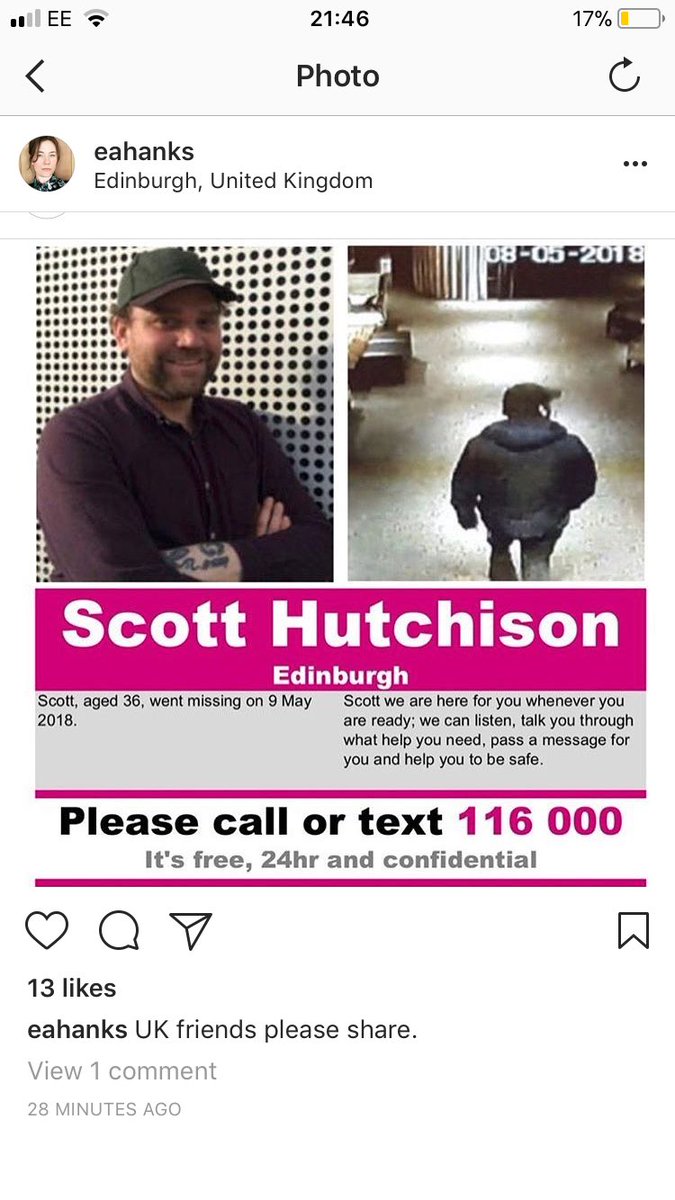 AniaSowinski's tweet photo. Fellow tweeters. Please PLEASE retweet and help a very dear friend of mine find a very dear friend of hers. https://t.co/qXFleon3sC