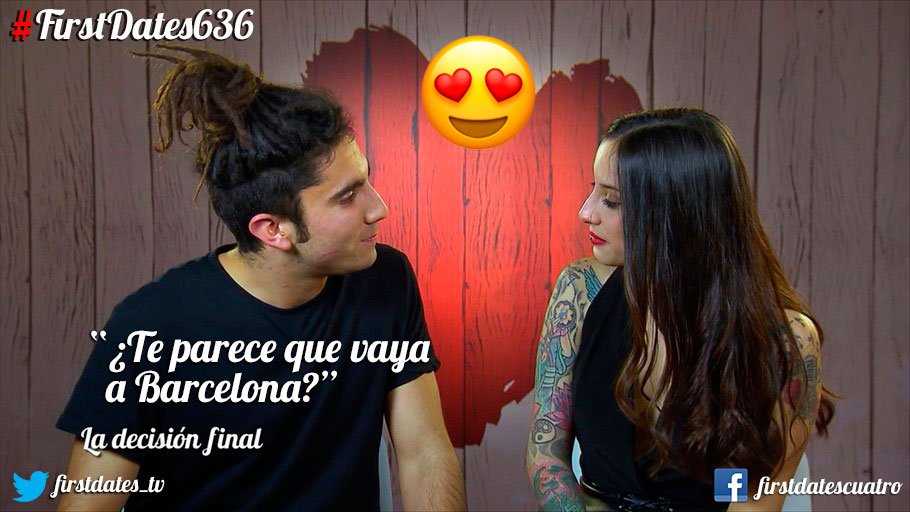firstdates_tv's tweet photo. Con muchos puntos en los que ponerse de acuerdo todavía, Iván y Yaiza se lanzan a por una segunda cita #FirstDates636 https://t.co/G3S9eAJlPZ https://t.co/nyb1ZwY1uS