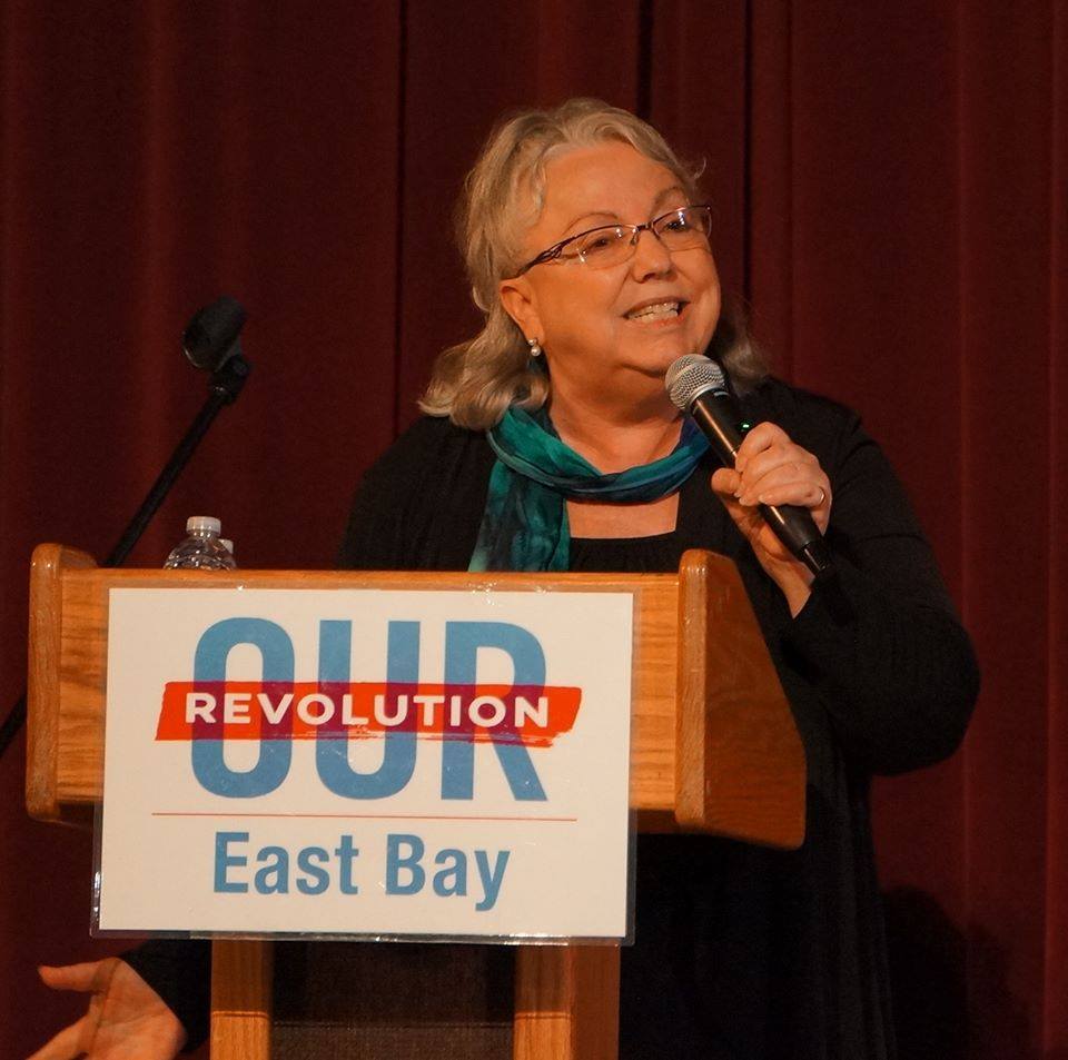 March4OurHealth's tweet photo. Our 2nd speaker will be @GayleforCA, the co-founder of the @RichProAll. Gayle has worked for health justice her entire life and believes in #MedicareForAll, Tuition Free Public College, Affordable Housing, a Millionaires Tax, and a Public Bank for CA. #MarchforOurHealth https://t.co/meGuSMs47p