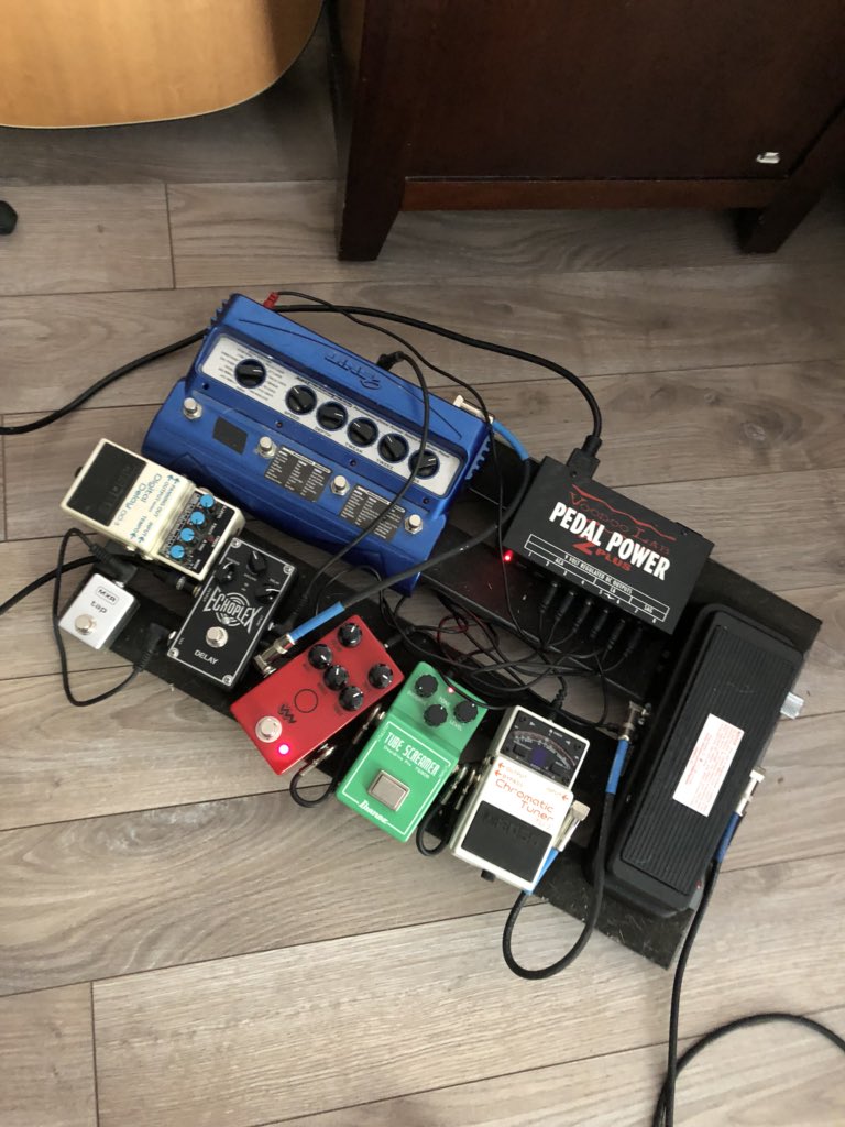 warrencurtis's tweet photo. Pedal power #guitar #angrycharlie https://t.co/EqdZ61Il2h