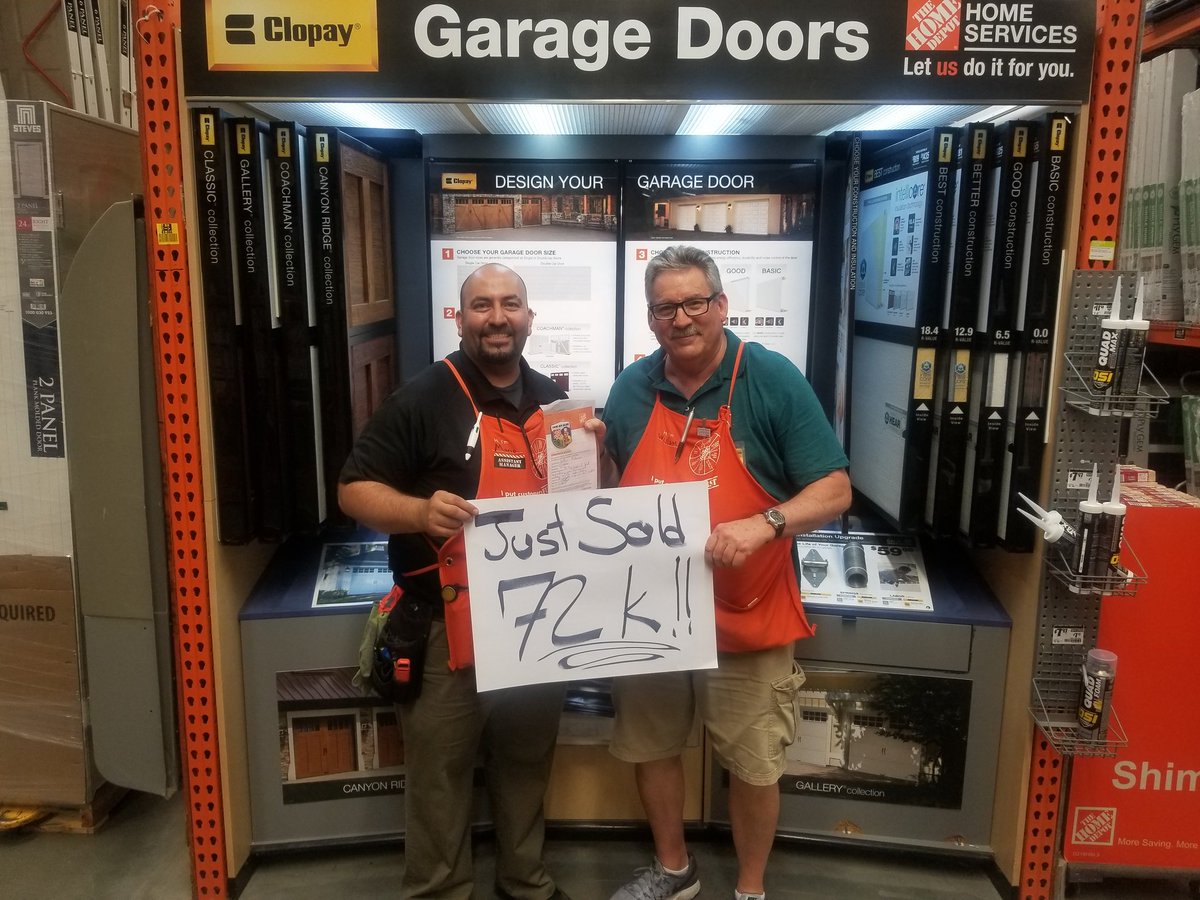 ricjlong's tweet photo. Congrats to Millworks specialist William with a monster 72k garage door sale! https://t.co/WoF1q4UIMi