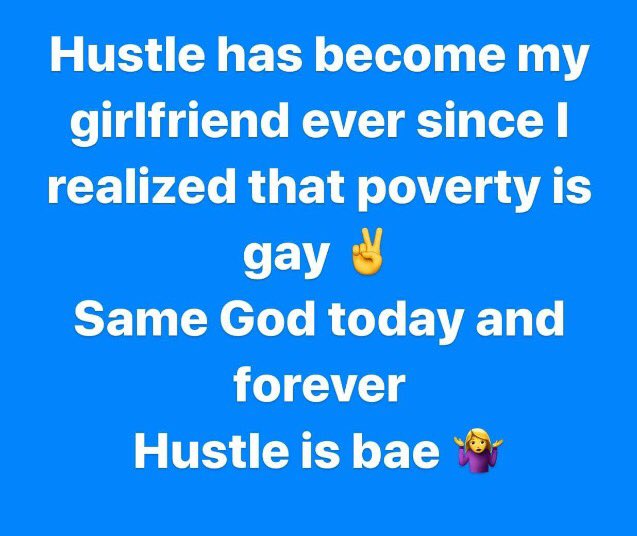 mctalkinson123's tweet photo. Hustle like never before https://t.co/oYjhhHosYM