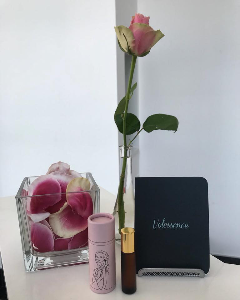 Introducing #VOLESSENCE! Volessence is a progressive #skincare line created by our very own Natalia that offers the purest &amp; most #potent blends that consist of only #unfiltered, never heated or diluted #coldpressed #essentialoils 🌸🥒🍐

#nofillers #nopreservatives #nohormones