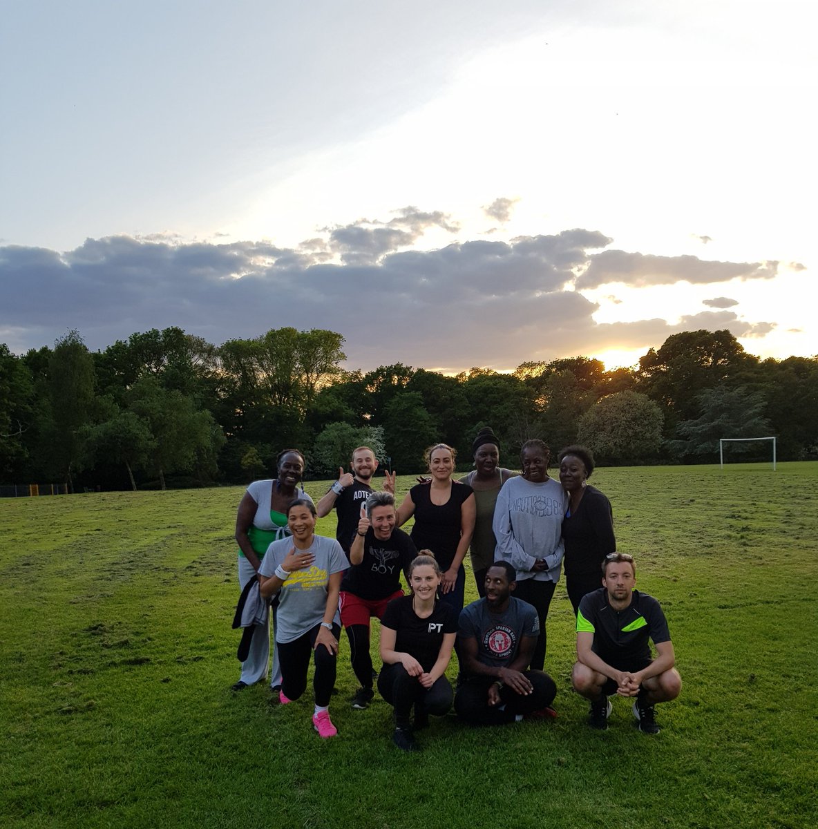 Great bootcamp session tonight! Everyone worked really hard 💪😅 #Lewisham #Catford