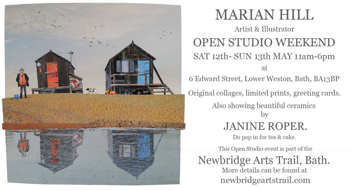 hill_marian's tweet image. My Open Studio is this weekend 12-13 May. Part of @NewbridgeArts Bath. Do pop by! @CreativeBath @WeLoveBath @visitbath @BathWeekend @bathmums @BathLifeMag
