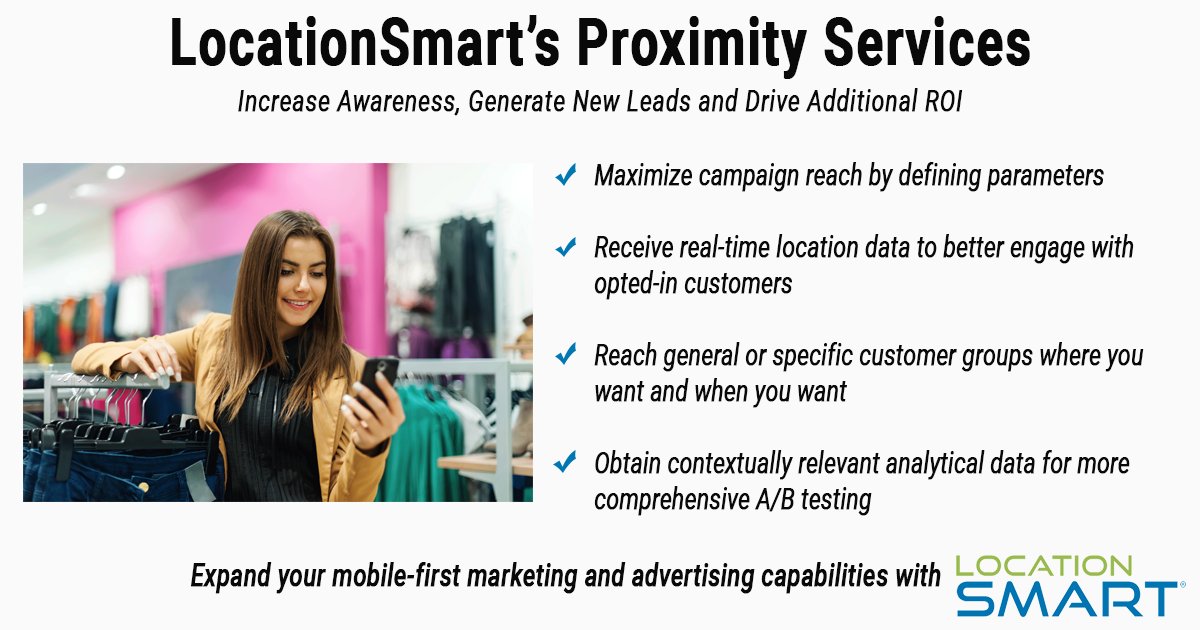 Proximity #marketing and #geofencing can help businesses deliver the right messages at the right time to the right audiences. At <a href="/locationsmart/">Locance</a>, we can help expand the capabilities of your mobile-first strategies and achieve fast ROI. Learn more: bit.ly/2bi7095 #mobile