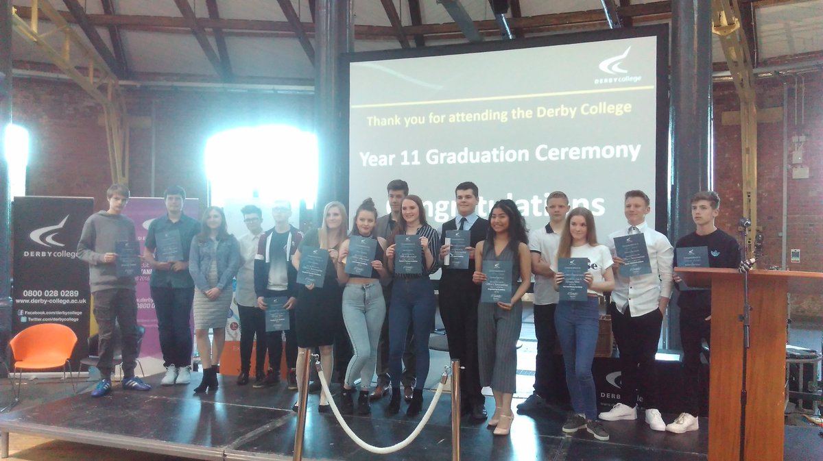 bpearcebrindley's tweet photo. Well done to @merrillacademy students and everyone else at the celebrating success evening tonight @derbycollege. A superb evening. https://t.co/CwTMM1zvSV