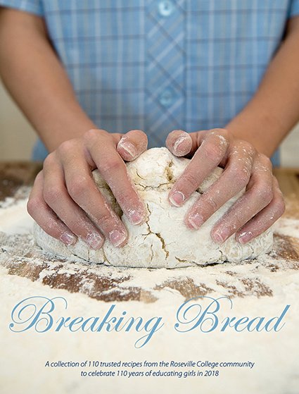 Breaking Bread is a collection of 110 trusted recipes from the Roseville College Community in 2018, to celebrate 110 years of educating girls. It is now available as a beautiful publication for families to purchase and cherish for $50 at 
ow.ly/ltw530jWg1D