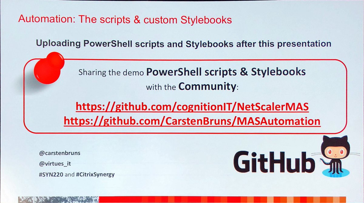 johnbillekens's tweet image. Nice stuff to get started with MAS made available by @virtuEs_IT and @carstenbruns #Syn220 at #CitrixSynergy #CitrixNetworking