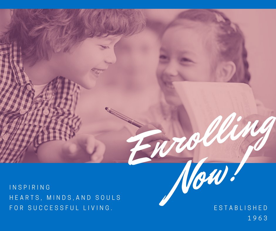 Wichita Christian School is accepting applications for 2 year old's through 12th grade. 

buff.ly/2upLutI