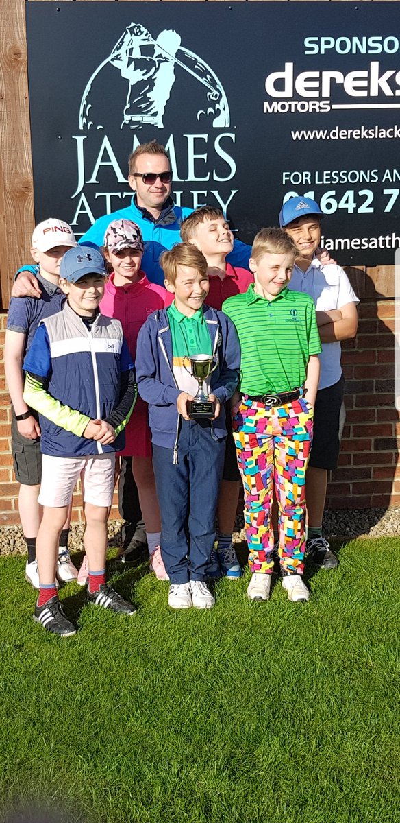 Jamiesk60826697's tweet photo. Still on top of the world with my win at @GSjunioropen .This group of lads always support me on good days and bad. @JamesAttheyGolf 
Thanks guys! https://t.co/6ev0k1QnF8