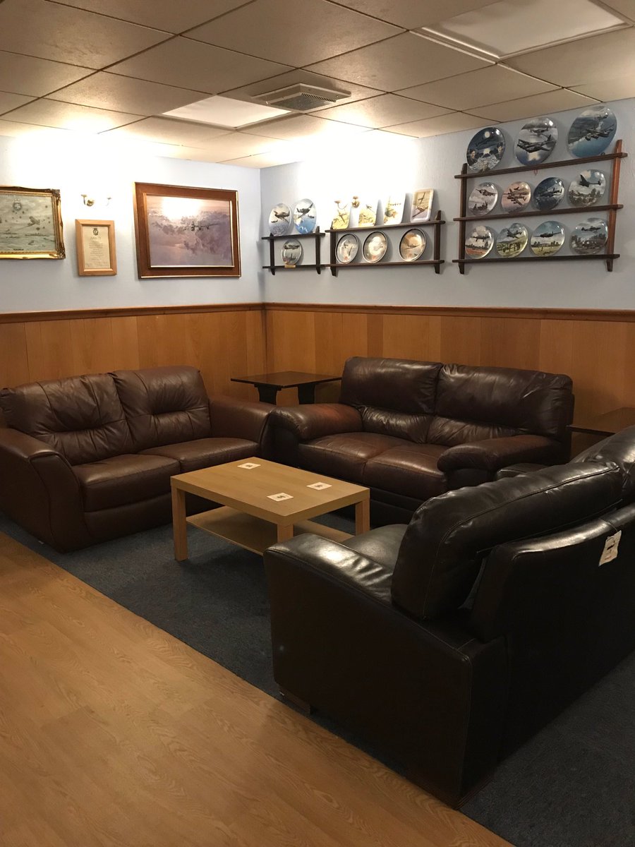 A new comfortable seating area at Chelmsford RAFA Club! The mini refurbishment begins..........