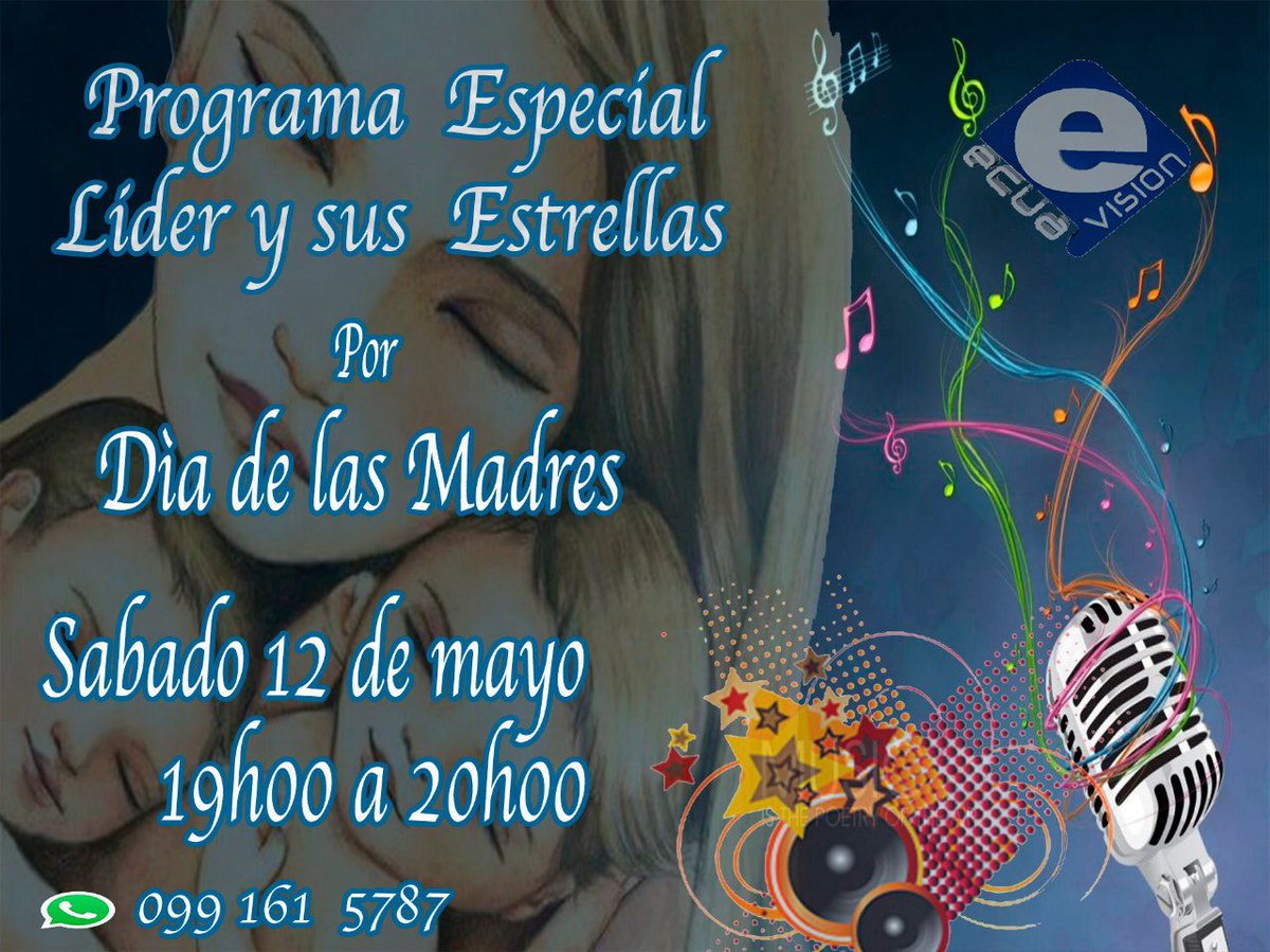 29_canal's tweet photo. Feliz día Mamá https://t.co/tNhPlCM2A9
