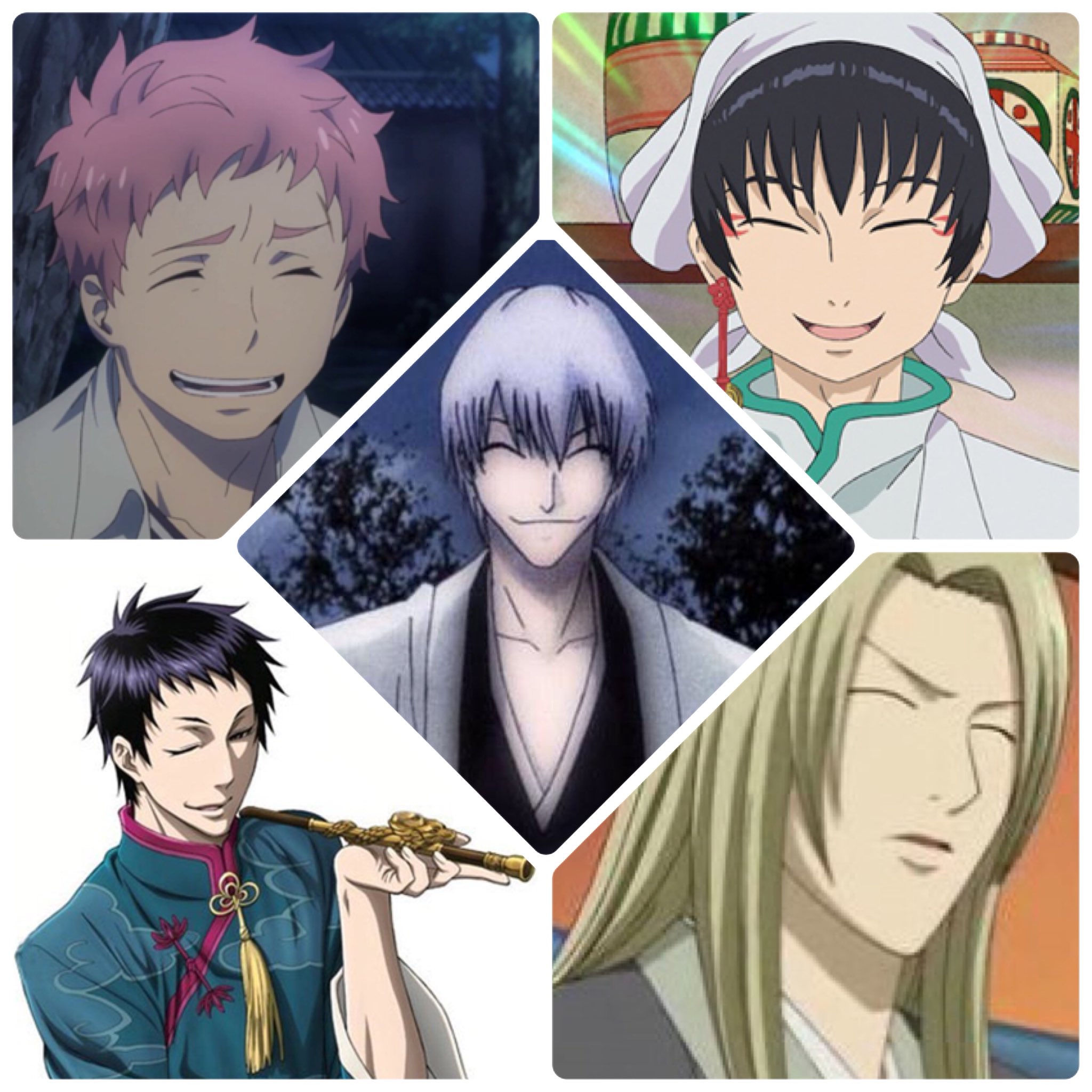 Yumi Ar Twitter 個人的に好きな糸目キャラがこちら 決して声優で選んでません 笑 好きになるキャラが糸目が多くてさらに声優も遊佐さんになることが多い笑笑 糸目キャラ 志摩廉造 白澤 市丸ギン 劉 東城歩 遊佐浩二 T Co Xzusbjcbfy Twitter