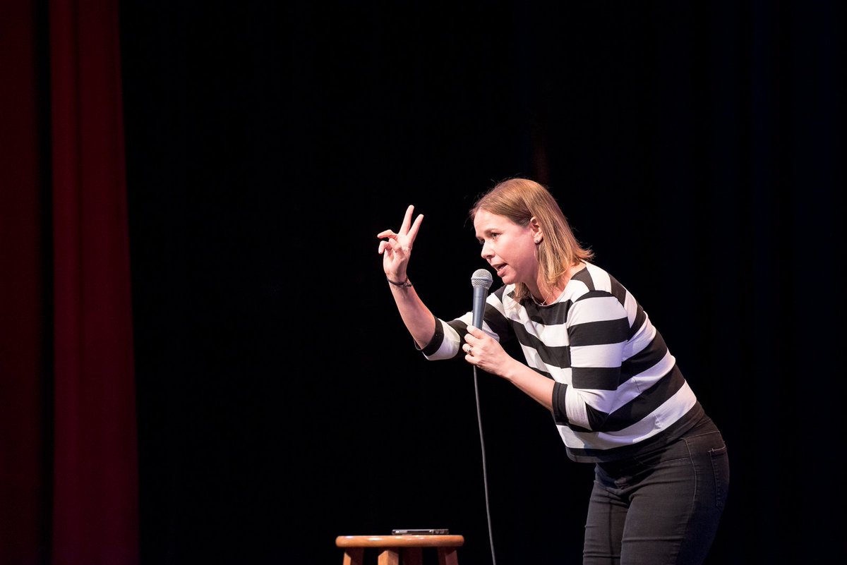 LimestoneFest's tweet photo. #ThrowBackThursday - @thesallybrooks on the @BuskirkChumley stage at #LCF15.

See Sally this weekend featuring for @JenKirkman at @comedyattic!

Photo by Andrew Grodner https://t.co/YbaQrcKwZX