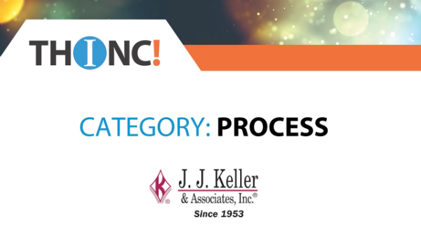 insightpubs's tweet photo. And Now, the Insight Innovation Awards. First up, In the category of Process, the winner is: J.J. Keller &amp; Associates. When transportation regulations changed, J. J. Keller responded , providing clients a platform for meeting the requirements.  https://t.co/iWpr4oReNA #THINC2018 https://t.co/z0zb57I8NC