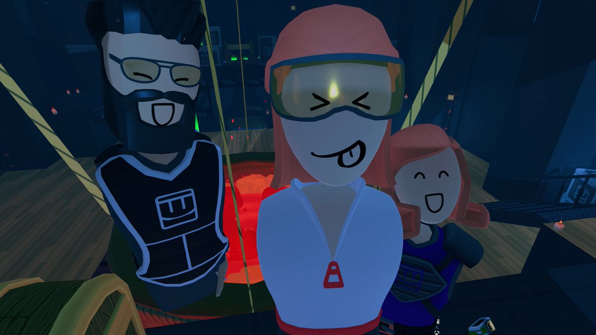 lachicadelavr's tweet photo. #Courseofthecrimsomcauldron ✅ #RecRoom #RecRoomFamily #RecRoomLovers :P https://t.co/H2TzRIIDDG
