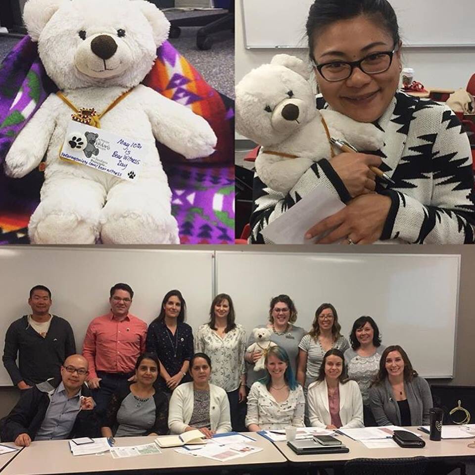 Today is #BearWitnessDay. Nurses show support for #JordansPrinciple to ensure equitable access to healthcare for all First Nations children