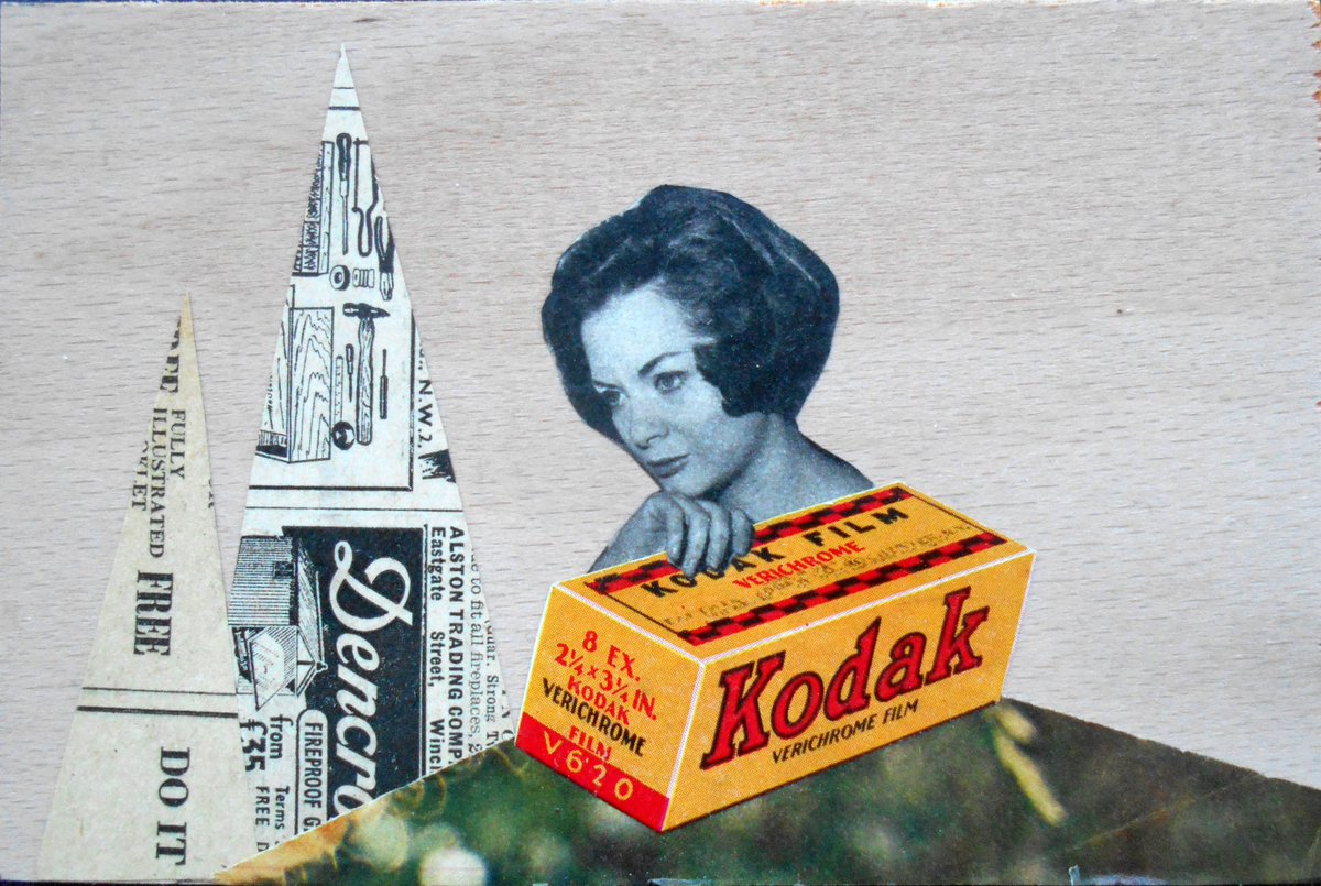 Feminist artwork-of-the-week Number 14: 'Free. Do It' #feministart #cutandpaste #vintagecollage #suffrage100