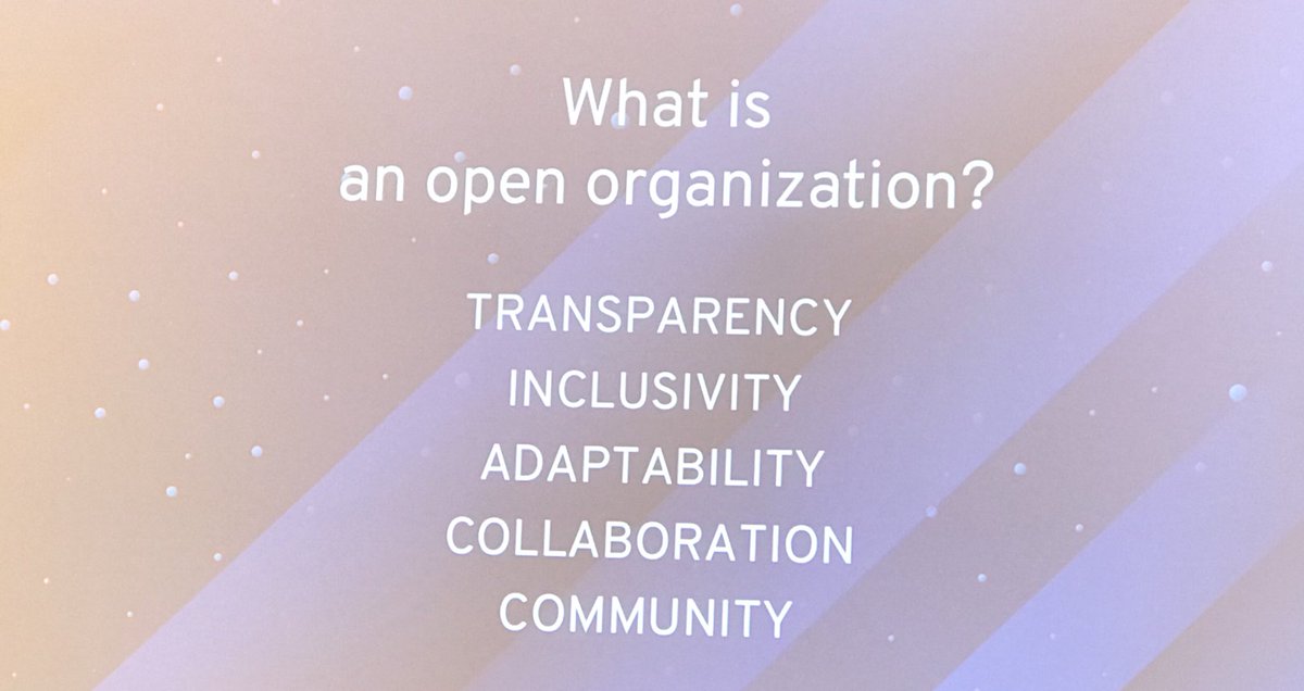 tomreeb's tweet image. Last day here at #RHsummit. Lots of great stuff today especially #TheOpenOrg content