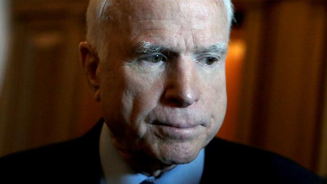 thehill's tweet image. #BREAKING: White House official mocked McCain in meeting: "It doesn’t matter, he’s dying anyway" hill.cm/DBXEsPV