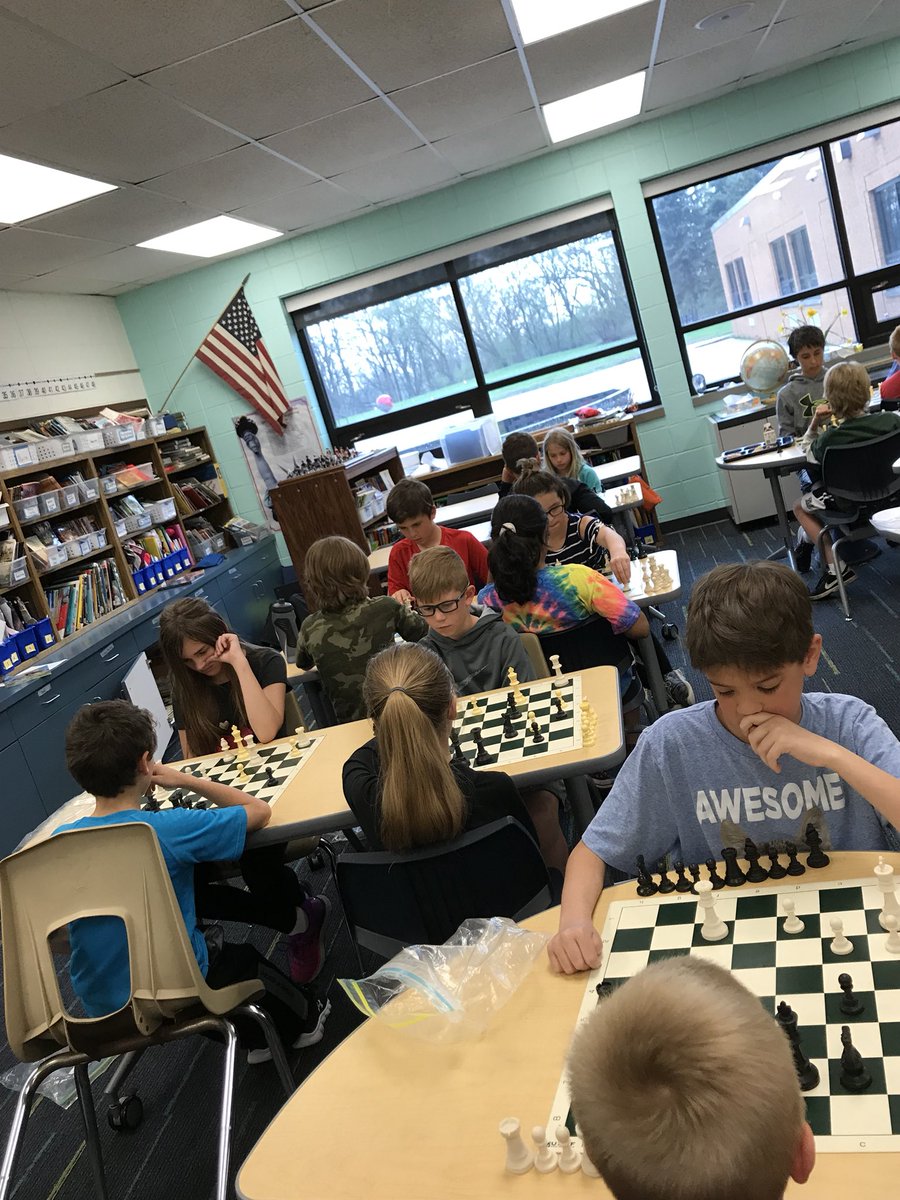 kmmagee's tweet photo. Chess Tournament action!  #Engineersrock #LearningWithoutBoundaries https://t.co/5YfI1JaWLg