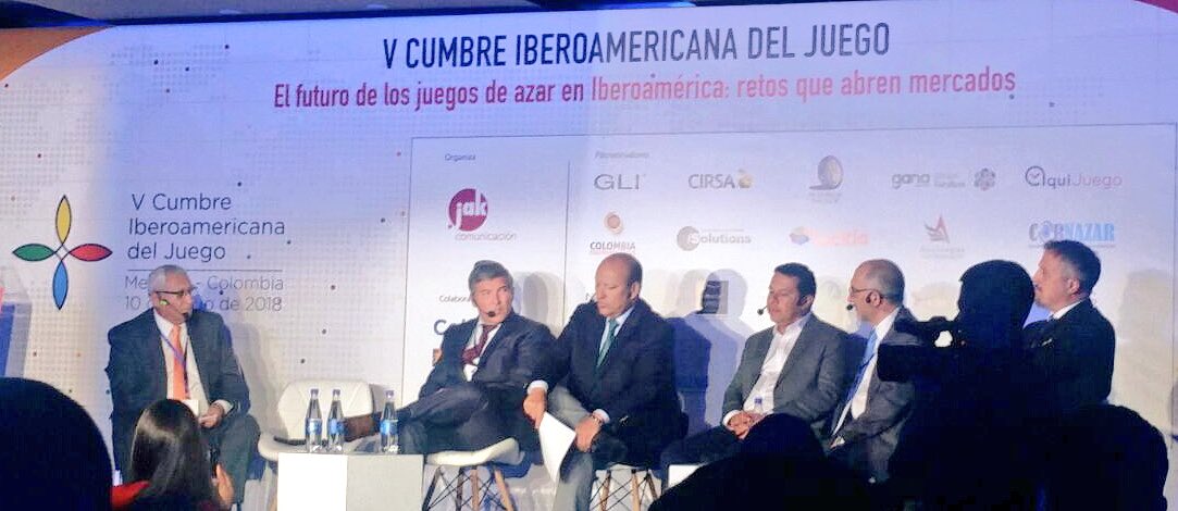 apuesta_co's tweet photo. #ApuestaColEnVCIJ Mesa redonda “Los modelos de juegos localizados exitosos en Iberoamérica” Juan Carlos Gómez, CEO Winner group, Ramón Monros, @ItaltronicFocus, Evert Montero @Fecoljuegos y Antonio Porsia CEO de @HBGaming6 S. R. L https://t.co/zSv3WGSWEe