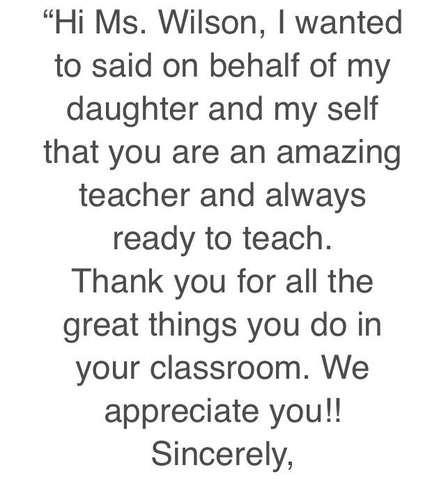 Feeling appreciated 💗#ALMSgators  #BuildingRelationships #WhateverItTakes