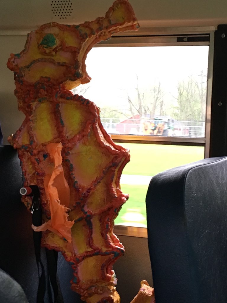 LRKnightsMusic's tweet photo. Headed with the group and the Sea horses to Stars of Tomorrow @LeRoy_Knights @RBTL #LRmermaid https://t.co/qYBR51Y0tf