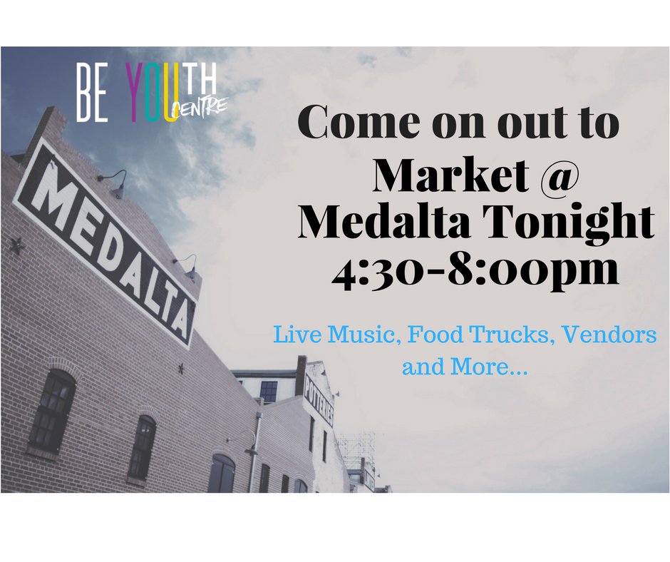 DONUTS and more at <a href="/MarketAtMedalta/">Market @ Medalta</a> tonight with the <a href="/BeYOUthCentre/">Be YOUth Centre</a>!
🍩👩‍🎨🍓🎶

Get all the details: my96fm.com/jo/

- Jo / <a href="/joannelohr/">Joanne Lohr</a>