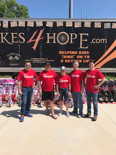 beckyleebens's tweet photo. Had a blast today building bikes today with our team @MCGSouthlake for Red Day!  #redday2018 #giveback #purpose #kidslovebikes https://t.co/jLY2kDh5cX