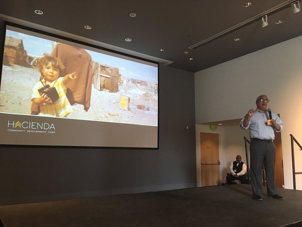 TPAInnovate's tweet photo. “I want to challenge perceptions of mistakes - one is if I make mistakes I won’t produce quality work.” -@ernestofonseca from @HaciendaCDC talking about the Beauty of Mistakes #FCSummit2018 https://t.co/avJ4dwqyWo