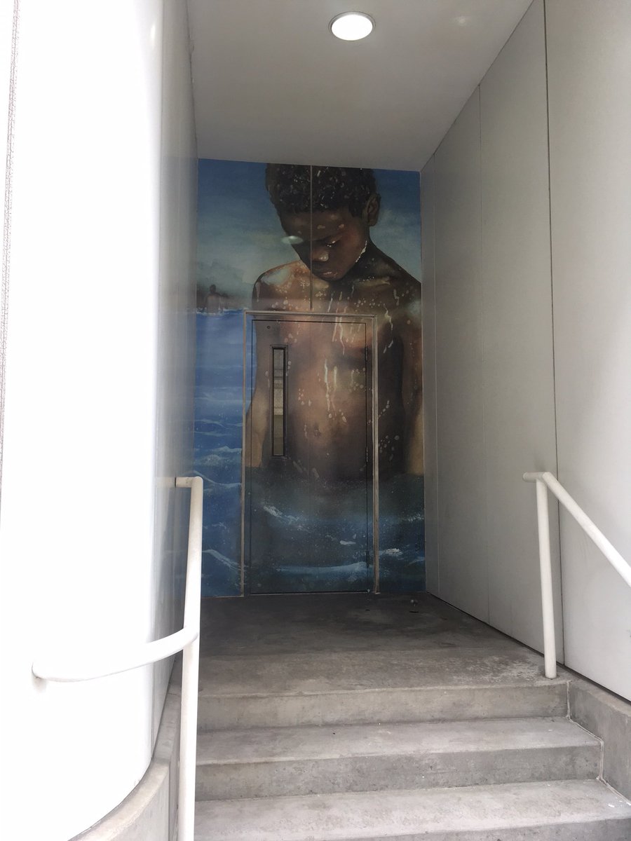louisvillewater's tweet photo. Seen the downtown alley art? .@Downtown_Lou celebrates installing 104 pieces of art on alley doors.  We love that one is on our Chestnut Street door.  #publicart #louisvillelove https://t.co/MC8BGjKCIH