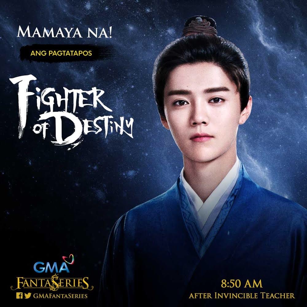 GMAFantaSeries's tweet photo. Huwag palalampasin ang huling araw ng #FighterOfDestiny! https://t.co/Kmb2i2DQdb