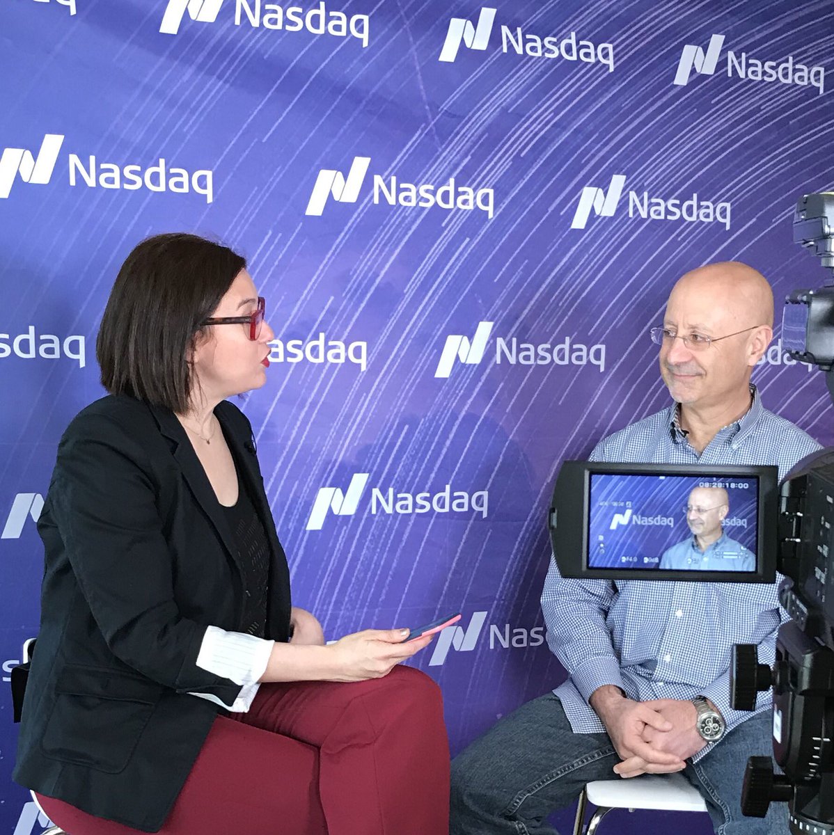 Thank you <a href="/webanna/">Web. Anna</a> and <a href="/Nasdaq/">Nasdaq</a> for introducing <a href="/QNOVOcorp/">Qnovo</a> to your audiences. Thank you <a href="/intelcapital/">Intel Capital</a> for your sponsorship.
facebook.com/Nasdaq/videos/…
